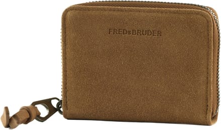 FREDsBRUDER Leren Portemonnee Jo Wallet Caramel Lichtbruin