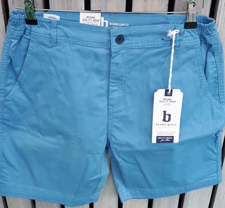 Brams Paris short Greg - heren bermuda - blue - maat L