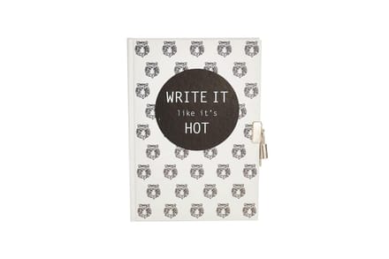 Dagboekje met slot - Write it like it's Hot   - A5