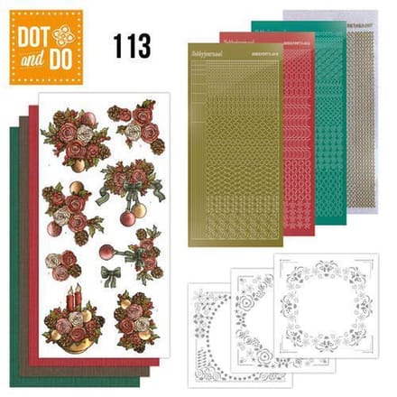 Dot and Do 113- Kerst Bloemen