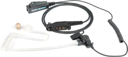 DerComms® Security surveillance oortje voor de Hytera PD6 serie