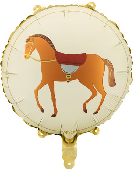PARTYDECO - Folieballon Paard