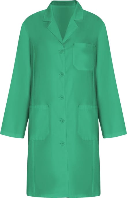 Lab Groen Premium Dames labjas met revers maat XL