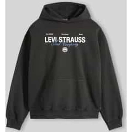 relaxed fit hoodie van katoenmix