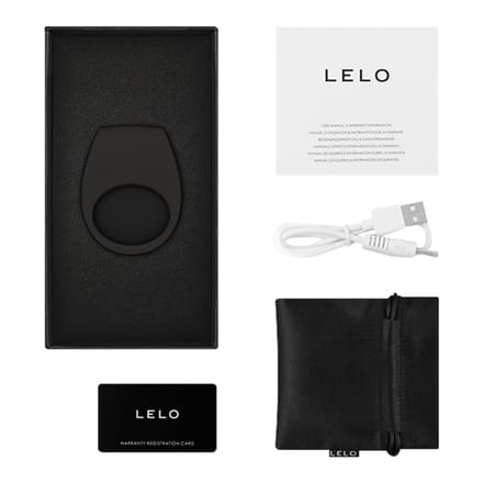 LELO TOR 3 – Vibrerende Ring – App-Gestuurd – 8 Genotsinstellingen – Black