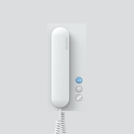 Siedle HTA 811-0 W Audio-binnenunit voor Deurintercom Kabelgebonden Wit