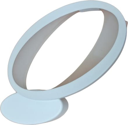 Wandlamp LED Design Wit Ovaal - Scaldare Roma