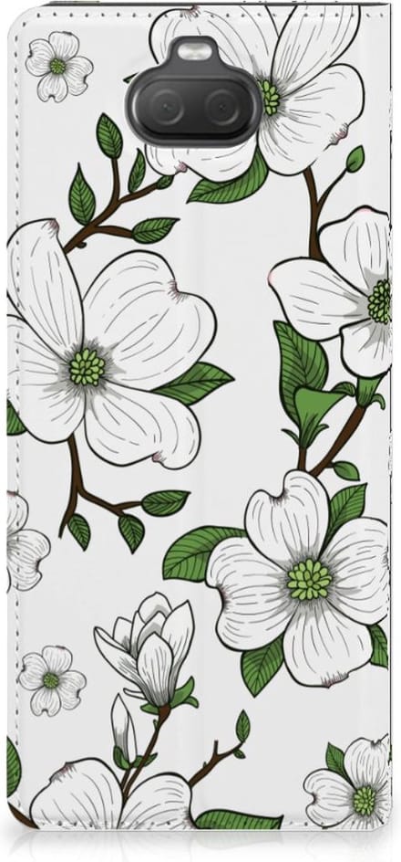 Sony Xperia 10 Smart Cover Dogwood Flowers