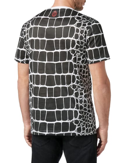 T-Shirt Ronde Hals Crest