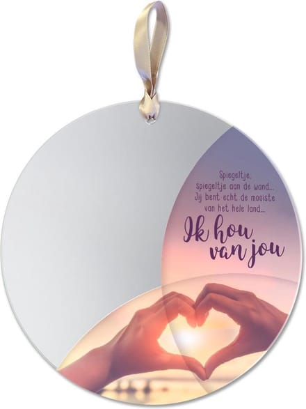 Spiegeltje, Spiegeltje "Ik hou van jou"