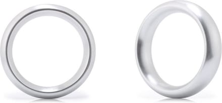 Cockring Aluminum Donut Zilver 50 mm