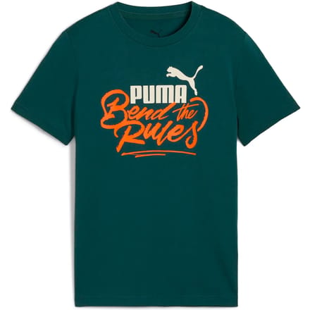 Puma Mid90s kinder sport T-shirt groen - Maat 164/170