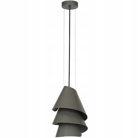 Helix Plafondlamp E27 Grijs - Modern Design