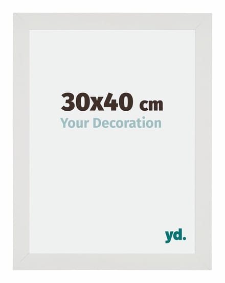 Your Decoration - Fotolijst 30x40 cm - MDF - Wit Mat - Mura