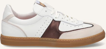 Floris Van Bommel Sfw-10096 Minni Sneakers - Leer - Dames - Wit - Maat 41