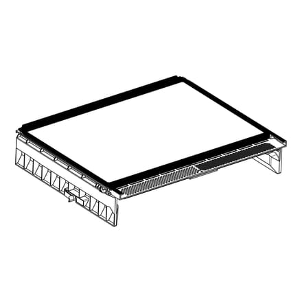 AEG glaspaneelset, kader, neutraal, 7820, 477.1x370.7mm 140172414066
