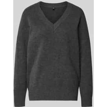 ONLY - ONLMARI LS LOOSE V-NECK KNT - Meisjes - Gebreide truien