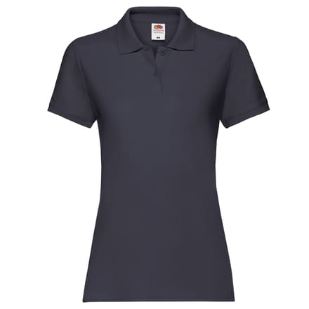 Fruit of the Loom Dames/dames Premium Poloshirt (Deep Navy)