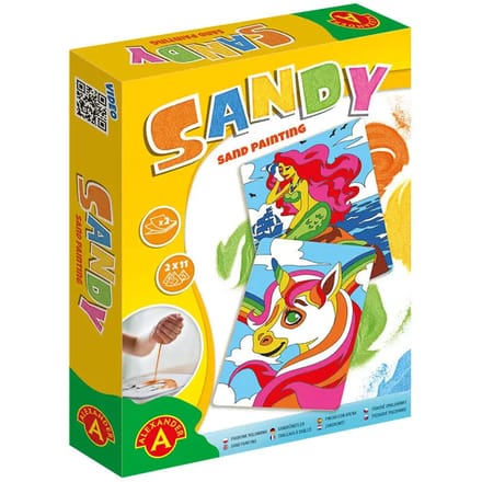 Verbeeldingsspelletjes met zeemeerminnen en eenhoorns Sandy