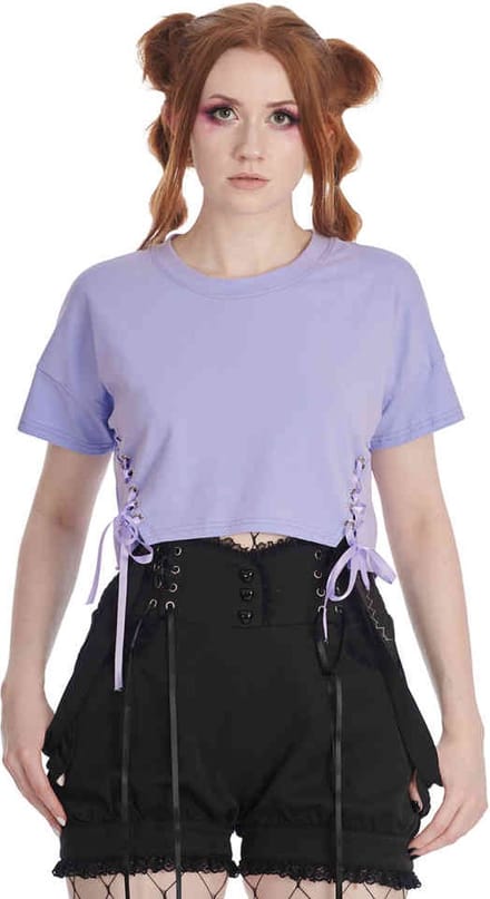 Banned - Yuri Crop top - S - Pastelpaars