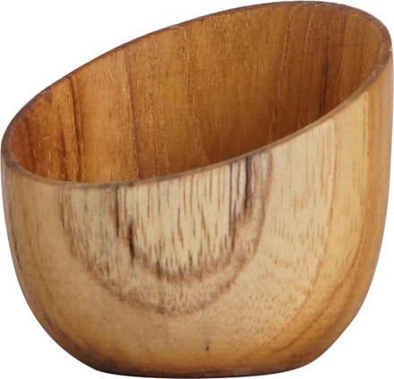 Rico & Plato Nederland - Houten Eierdop "Costes" - Teakhout- 2 stuks