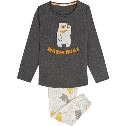 Meisjes pyjama met lange mouwen Admas Warm Hugs