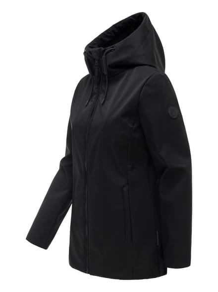 Marikoo dames softshell tussenjas Minaa met capuchon