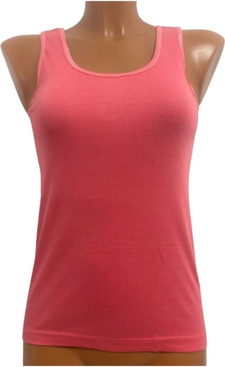 2 Pack Top kwaliteit dames hemd - 100% katoen - Roze - Maat XL/XXL