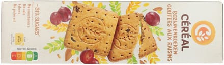 Céréal Rozijnenkoeken - 12 x 360 gr - Voordeelverpakking