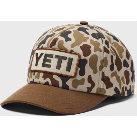 Camo Flat Brim Hat