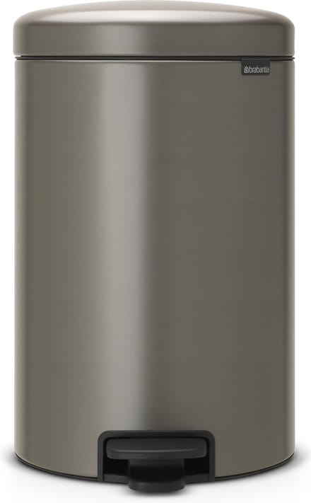 Brabantia NewIcon Prullenbak - 20 liter - Platinum