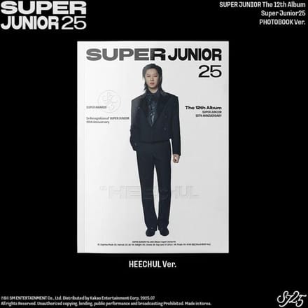 SUPER JUNIOR - [SUPER JUNIOR25] 12e Album HEECHUL