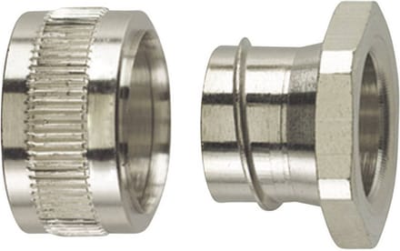 HellermannTyton 166-31202 PCS16-PC Eindafsluiting Metaal M20 13 mm Recht 1 stuk(s)
