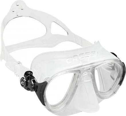 Cressi Calibro Duikmasker Transparant,Zwart