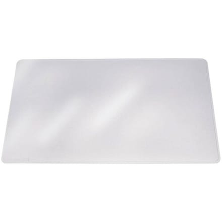 DURABLE Transparante en niet-reflecterende schrijfonderlegger. Ideaal om notities onder te leggen.