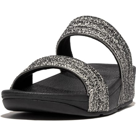 FitFlop Dames sandalen Lulu Shimmerweave Slides GO2