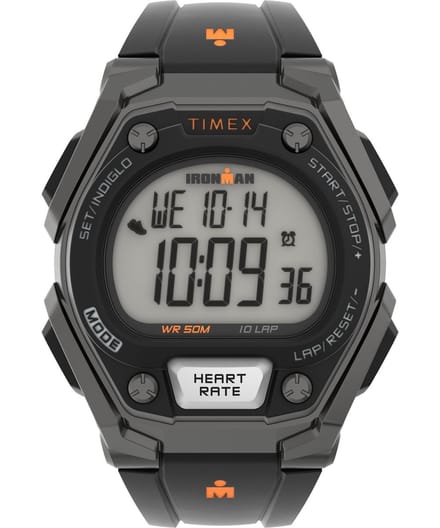 Timex Ironman Classic TW5M49400 Horloge - Resin - Zwart - Ø 43 mm