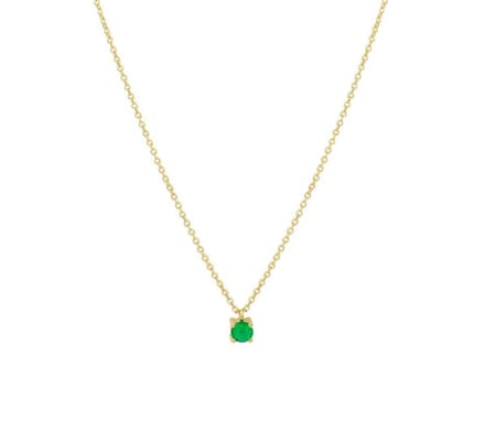 Geelgouden Collier smaragd 1 4022813