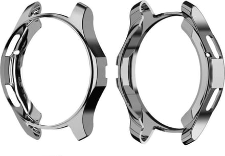 Beschermende watch case - hoesje - Samsung Gear S3 Frontier - grijs