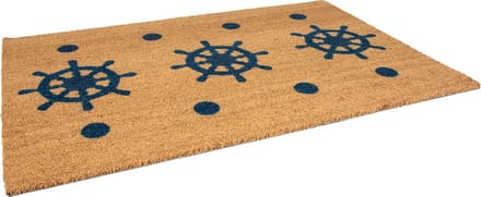 Rubbermagazijn - Deurmat - Kokosmat - 1200x800mm - Stuurwielen
