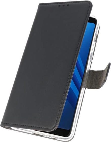 Bestcases Pasjeshouder Telefoonhoesje Samsung Galaxy A8 Plus (2018) - Zwart