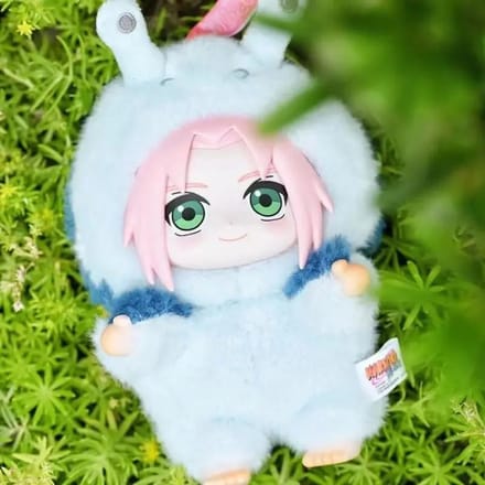 Toptoy Naruto Shippuden Beast Celebration Series Vinyl Figuur Pluche-achtige Textuur Blind Box Chibi Kakashi Sasuke Verzamelobject