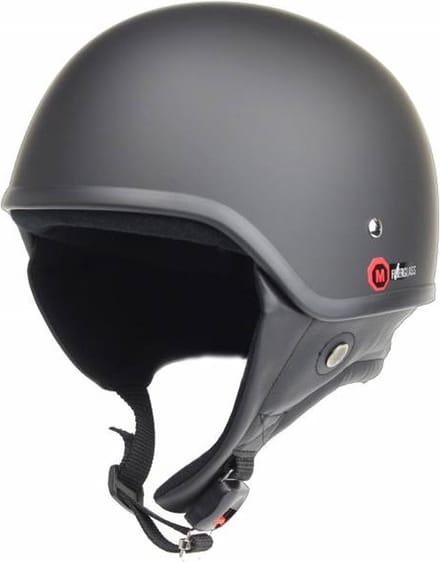 Redbike RB-450 pothelm mat zwart maat S