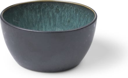 BITZ Kom Dia. 14 x 7 cm Zwart/Groen