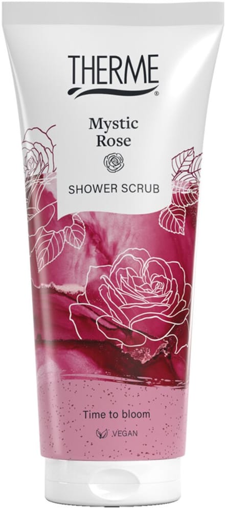 THERME Mystic Rose Shower Scrub - 200 ml