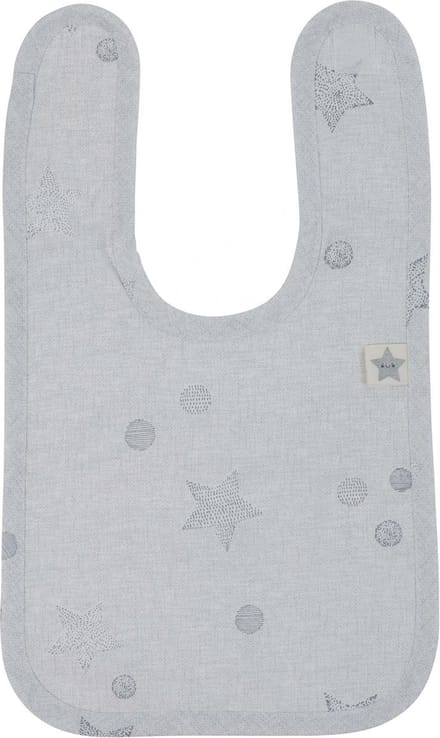 Pericles Slabbetje Star Small 32 Cm Lichtgrijs