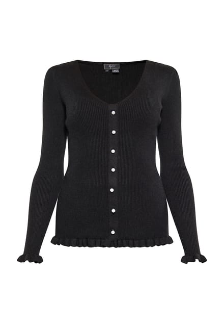 Faina Vest Dames zwart