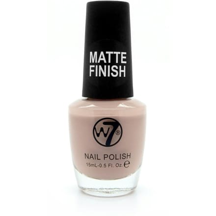 W7 Nailpolish 153 Matte Beige 15 ml