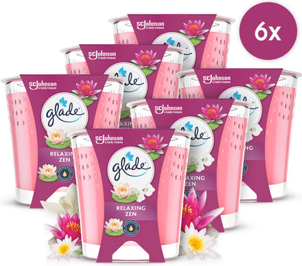 Glade Geurkaars Relaxing Zen 100% Raapzaadwax