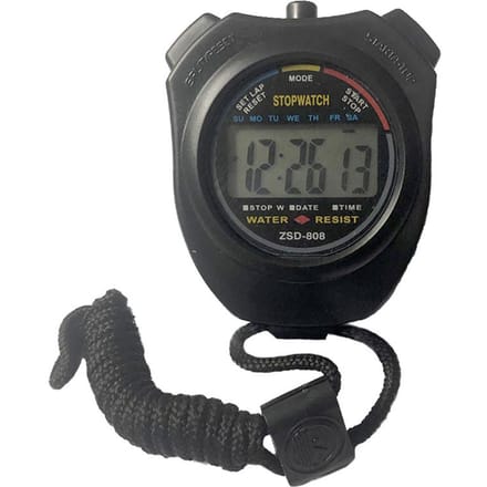 Timer Stopwatch Professioneel 0,01 Seconde Timing Waterdicht Digitaal Sport Stopwatch voor Zwemmen black
